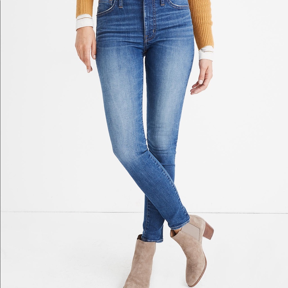 Madewell 9 inch high-rise jeans